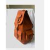 20" personalisierter handgemachter Lederrucksack, Vintage Brauner Rucksack, Damenrucksack, Laptoprucksack, Reiserucksack, umwandelbare Ledertasche