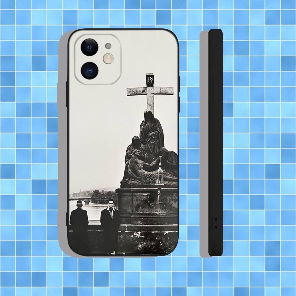 D-Depech Band M-Mode Phone Case For iPhone 17,16,15,14,13,12,11,Pro,Max,Plus,Air,X,XS,XR,SE,8,7,Mini,Soft Black Case