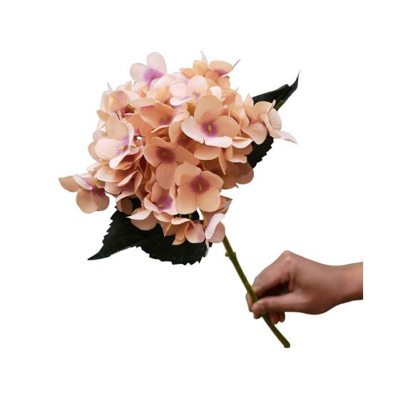 

Искусственная гортензия Устойчивый к УФ-лучам Искусственный шелковый цветок Домашний Свадебный Вечеринка Детский праздник Центральный элемент стола Внутреннее Наружное Искусственное украшение