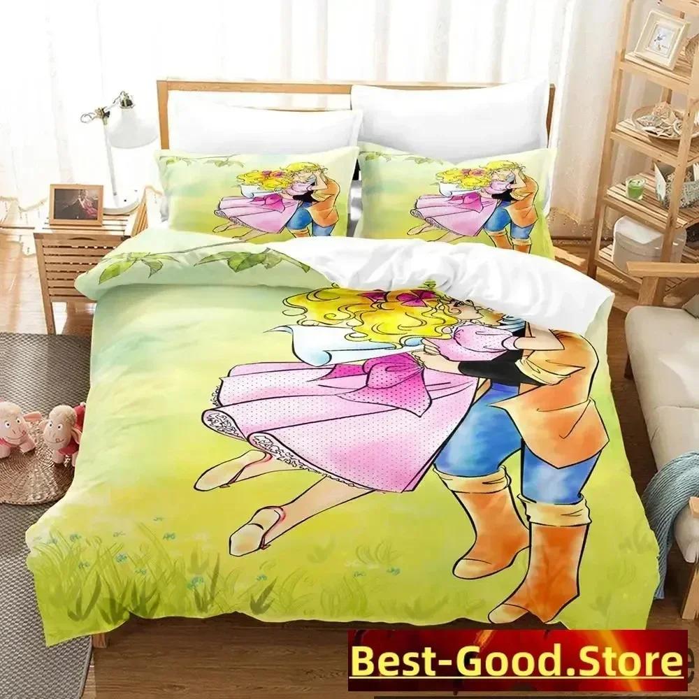 

3D Print Manga Candy Anime Printed Bed Set Duvet Cover Pillowcase Bedding Set Bed Linen Sheet Quilt Cover Full Queen King Size 70x133cm 2pcs
