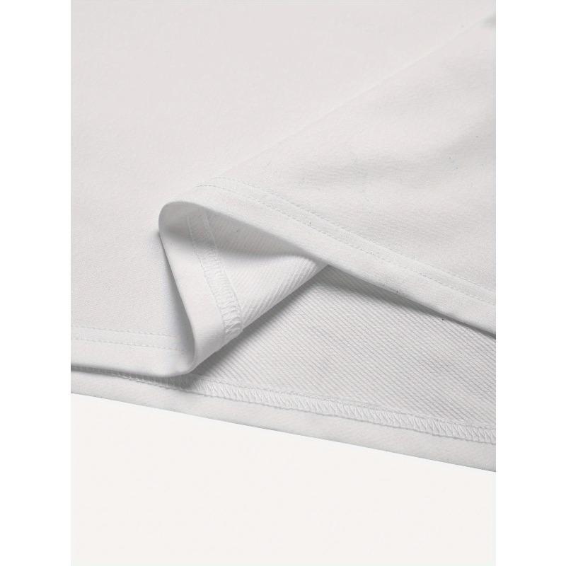 European Sizes Arrow Men's Short-Sleeve T-Shirts - Casual Round Neck Summer Tops with Arrow Print, Breathable Spring/Summer Wear