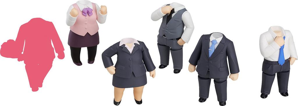 Nendoroid More Customized Suit PVC Painted Trading Figure Box of 6 Non-Scale