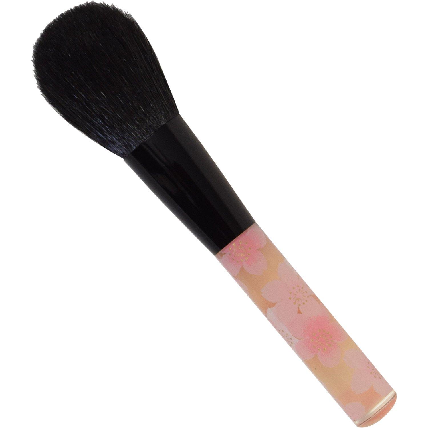 

Rokkakukan Sakurado Beppin Sakura Brush Cheek Brush Goat Hair Sakura Axis Original Makeup Brush BP-2 100% чорний