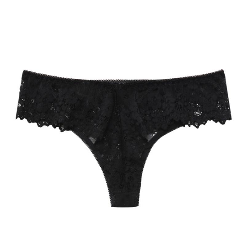 Sexy Krajkové Průhledné Tanga - Evropský a Americký Styl