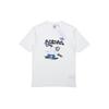 Originals Cartoon Printing Round Neck Short Sleeve White Men's HB2740