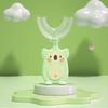 Cute Cartoon Baby U-shaped Teethers Toothbrush Teeth Grinding Rod Toddler Silicone Grinding Tool Safe Baby Oral Care 3-6Y