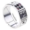 Poker Rings Gothic Diamonds-encrusted Adjustable Rings Women Party Casual Rings
