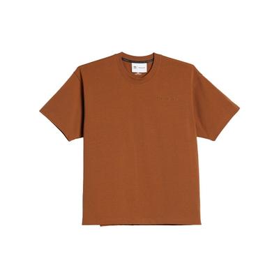 adidas X Pharrell Humanrace Small Logo T-Shirt 'Brown' Unisex HF9956