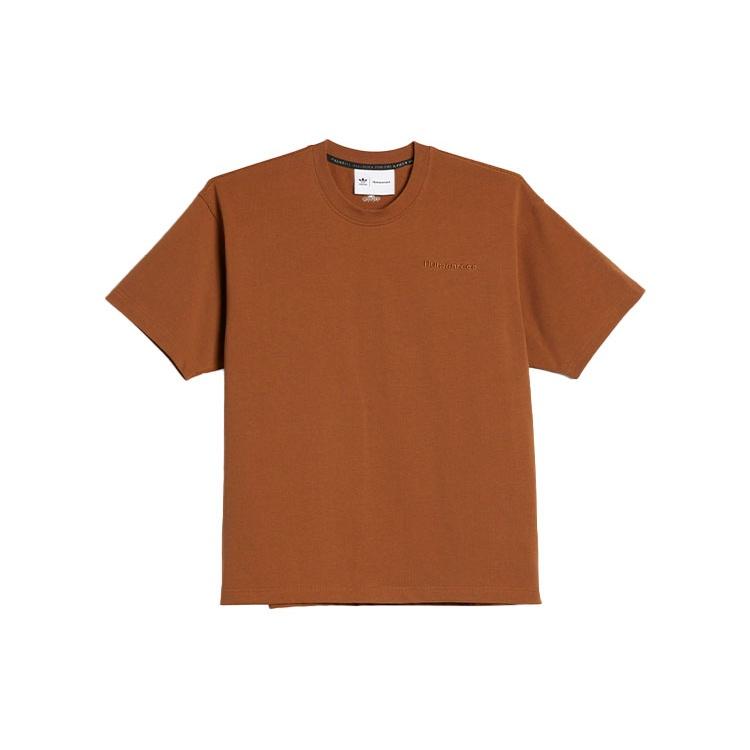 adidas x Pharrell Humanrace Small Logo T-Shirt Brown Unisex HF9956 M