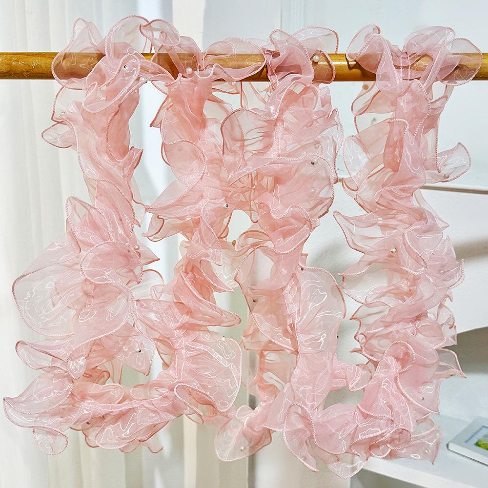 

Floral Beaded Trim Veil: Handmade DIY Gift Box & Basket Decor