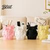 PLA Material Desk Storage Cute Bow Puffer Jacket Pen Holder 3D Printed Desktop Organizer Decorative Home Office Tidy Makeup Brush Cup Creative