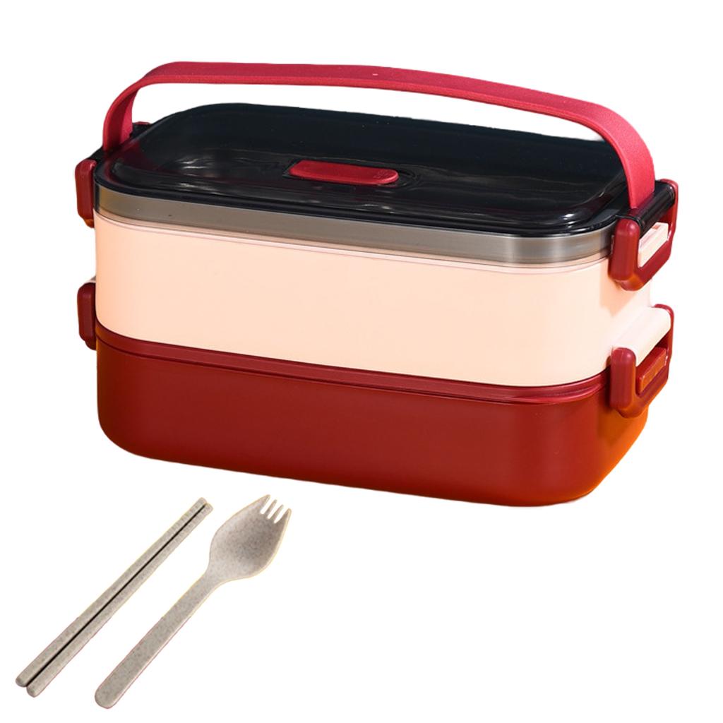 Office Picnic Bento Box Stainless Steel Portable Bento Lunch Box For Kids School Children Salad Fruit Food Storage Container Box