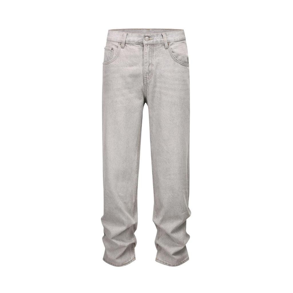 Unisex Multi-Pocket Cargo Jeans - European & American Street Style Loose Fit with Rips