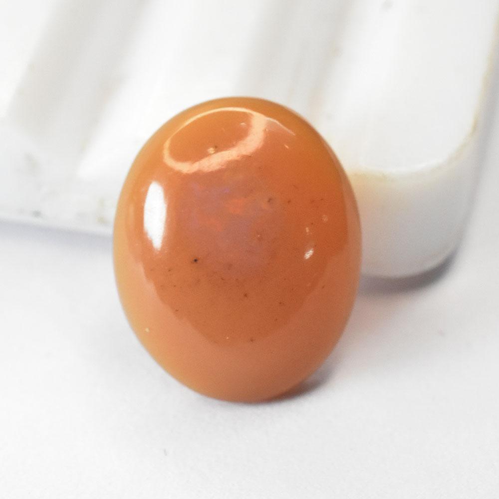 Natural Multi Color Opal 3.9 Ct Certified Huge Cabochon Style Loose Gemstone