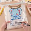 Durable Space Saving Storage Bag Large Capacity Transparent Zipper Bag Lion Giraffe Quilt Storage Bag Kindergarten