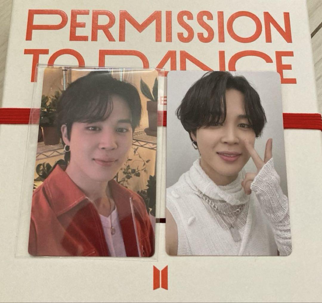 

[USED] BTS PERMISSION TO DANCE GLOBAL Trading Card Jimin