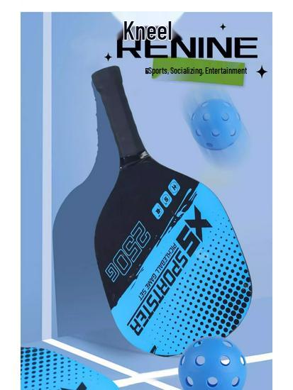 Σετ Ρακέτας Πίκλμπολ: 2 Ξύλινες Ρακέτες, 4 Μπάλες, 1 Τσάντα - Πλήρες Κιτ Πίκλμπολ