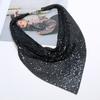Scarf Mesh Sequin Collar Fish Scale Necklace Clothing Accessories Women For