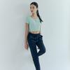 HuiT Ribbed Crop Inbra T shirT hTwTs3j18T