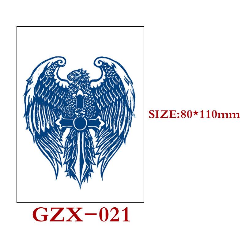 Herbal Semi-Permanent Tattoo Sticker, Semi-Permanent Tattoo Sticker, Waterproof, Sweat-Proof Tattoo