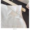 Autumn Lace Trim High Waist A-Line Pleated Skirt for Women, Plus Size, Anti-Exposure