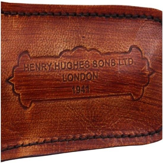 Forstørrelsesglass i messing med oppbevaringsveske i lær, håndlaget forstørrelseslanse, klassisk utseende