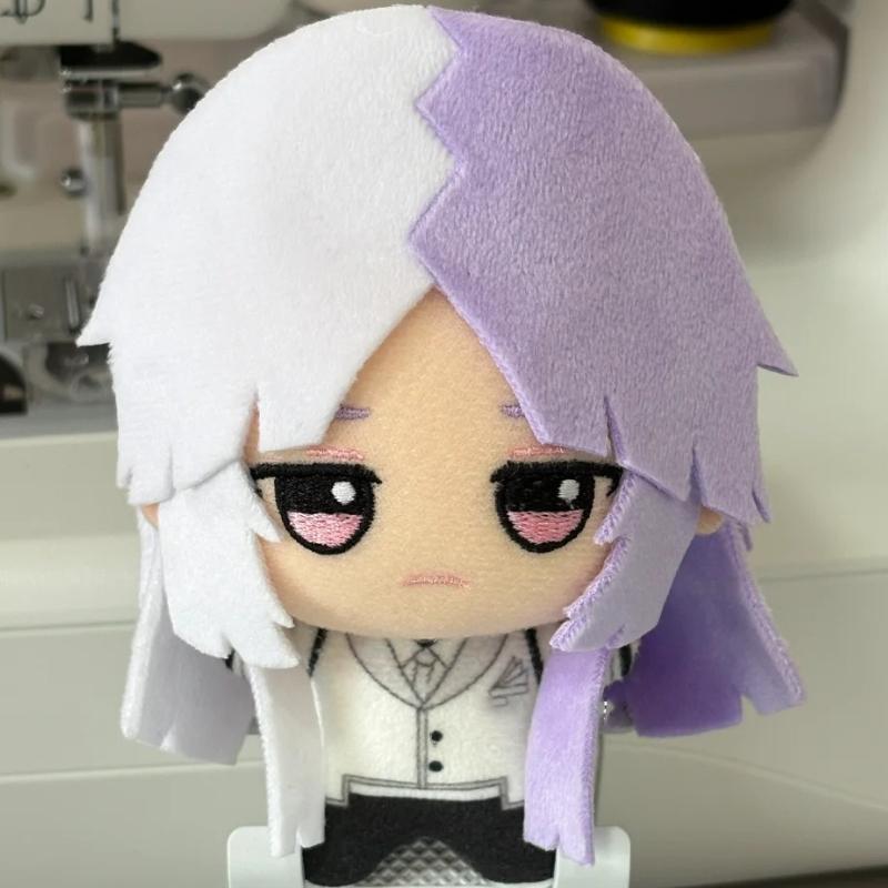 Japanese Anime Prototype Bungo Stray Dogs Plush Doll Cute Cartoon Peripheral Stuffed Animals Plush Toy Doll Keychain Gifts
