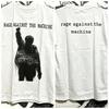 Vintage Tshirt Raised Fist Figure Graphic 2026 New Unisex Tee Front And Back Grunge Text Print Gift For Him Oversized Top