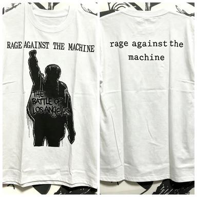 Vintage Tshirt Raised Fist Figure Graphic 2026 New Unisex Tee Front And Back Grunge Text Print Gift For Him Oversized Top