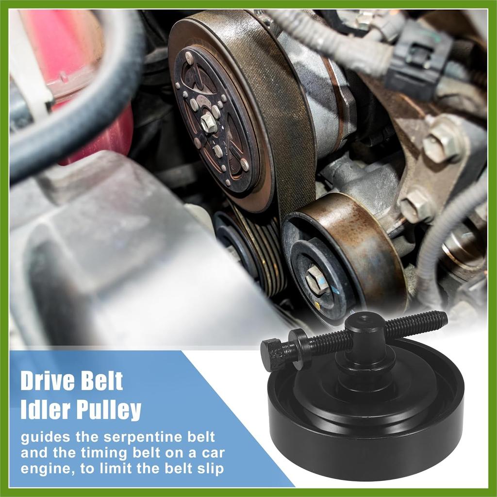 97834-29010 Car Drive Belt Tension Pulley for Hyundai Accent Elantra Tiburon Tucson 1995-2012 Belt Tensioner Idler Pulley 97834-29000 97834-22100