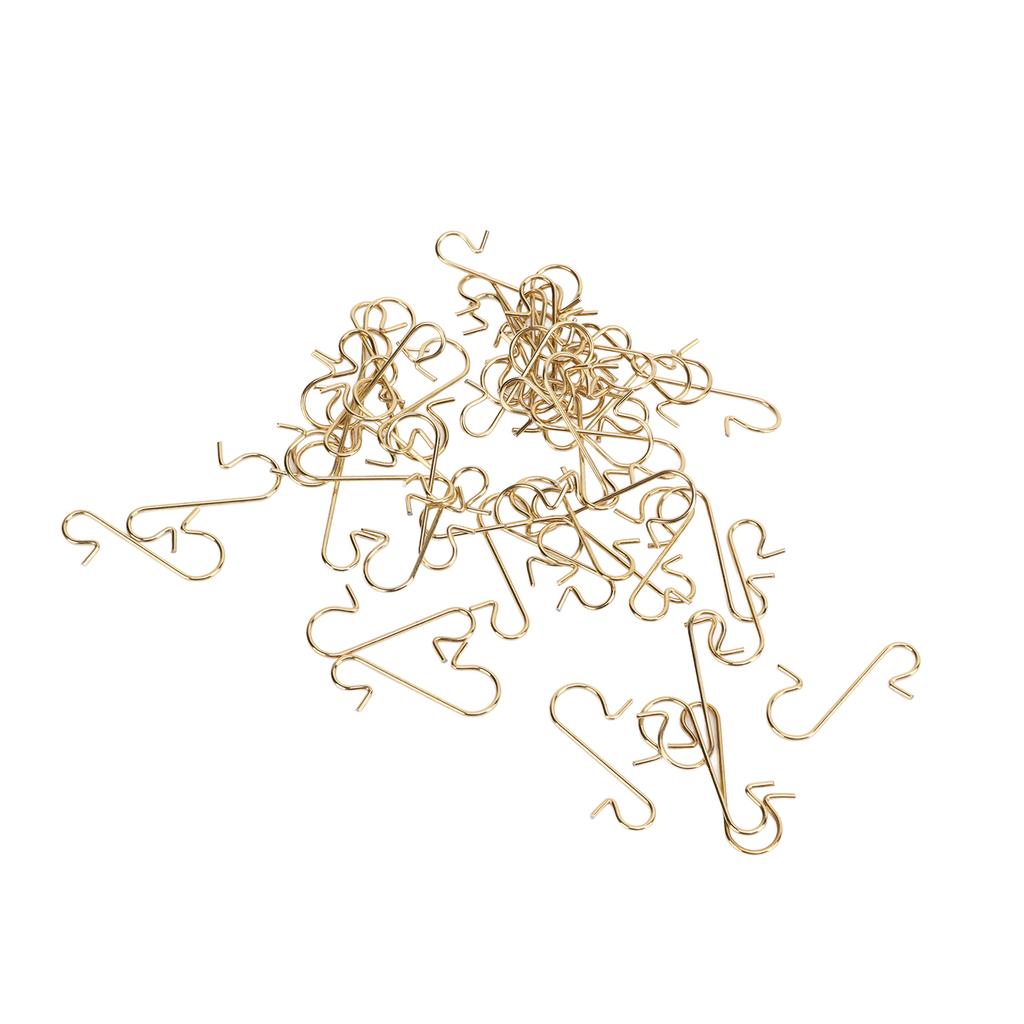 50Pcs S Hooks Novel Shape 3 Colors Sufficient Quantity Wear Resistant Multi Functional S Hooks for