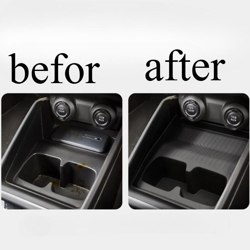 For 16-24 S WiFi Silicone Cup Holder For Suzuki Swift Center Console Rear Cup Holder Beverage Limit Seat