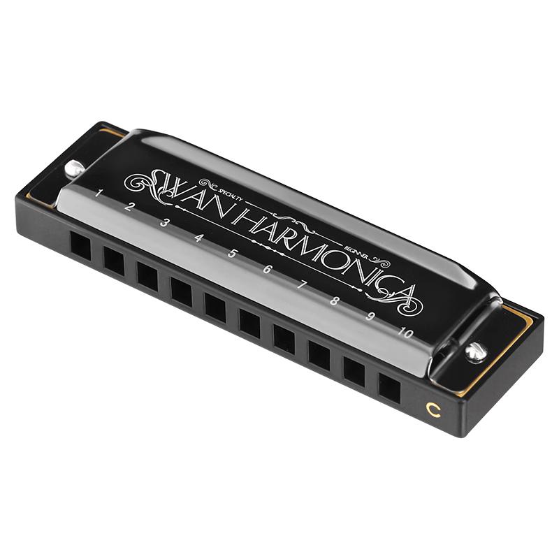 SWAN 10-Hole Blues Harmonica