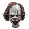 Dostępna Maska Klauna Pennywise 2019 Nakrycie Głowy Cosplay na Halloween Horror