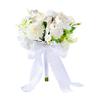 Handheld White Calla Hydrangea Bridal Bouquet Artificial Wedding Bouquet  for Wedding Ceremony