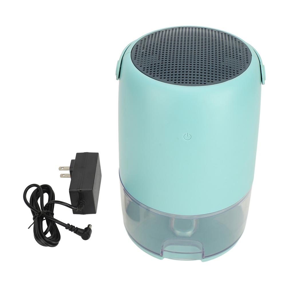 Small Dehumidifier Quiet Touch Control Digital Display 1100ml Removable Water Tank Bedroom