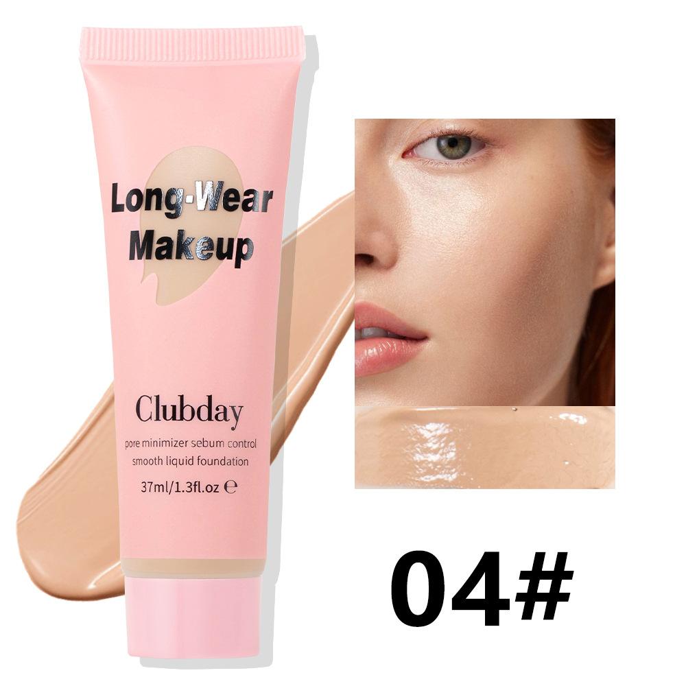 Clubday Foundation Concealer Lasting Makeup Matte Matte Natural Clear Hose Foundation