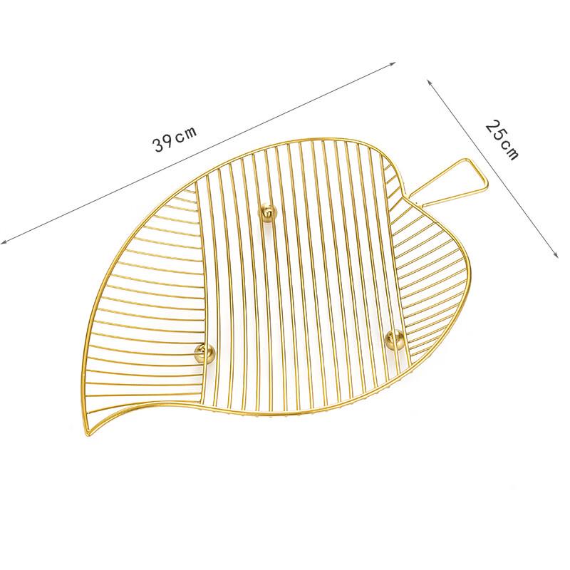 Nordic Style Iron Art Fruit Basket