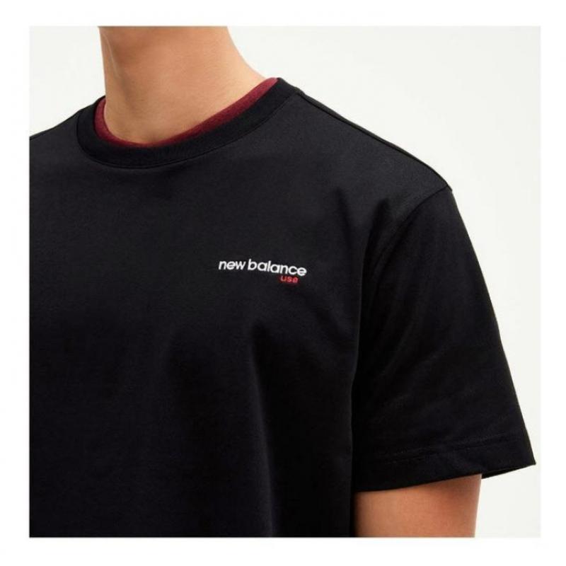 New Balance Big Logo Short Sleeve Tee Nbnee21023 3