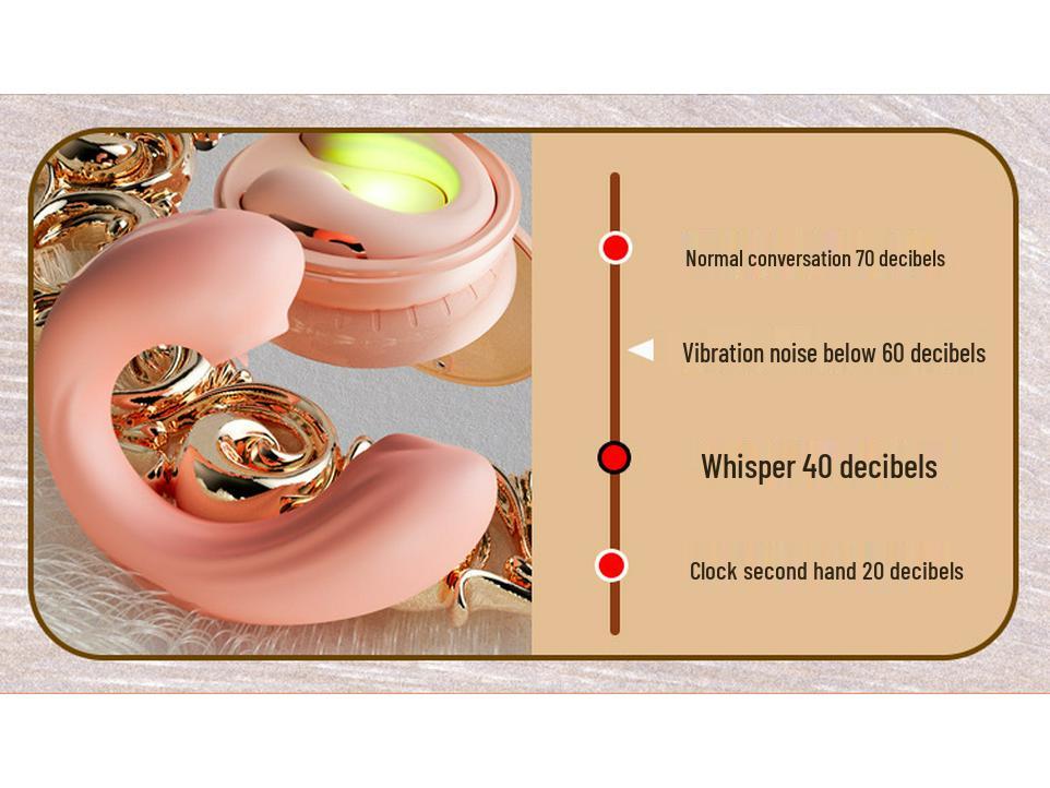 Invisible Wearable Variable Frequency Female Massager Vibrator