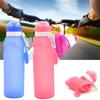 600ml Skládací Skládací Láhev na Pití Voda Konvice Kelímek Silikonová Cestovní Venkovní Sportovní Cyklistický Doplněk Maratonský Vodnář