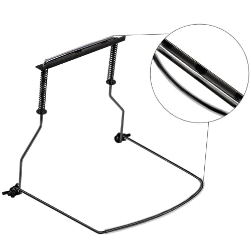 Suport Armonică cu 10 Găuri, Suport Metalic de Gât pentru Armonici cu 10 Găuri - Accesorii Suport Anti-Zgârieturi, Raft Profesional de Gât pentru Orgă de Gură