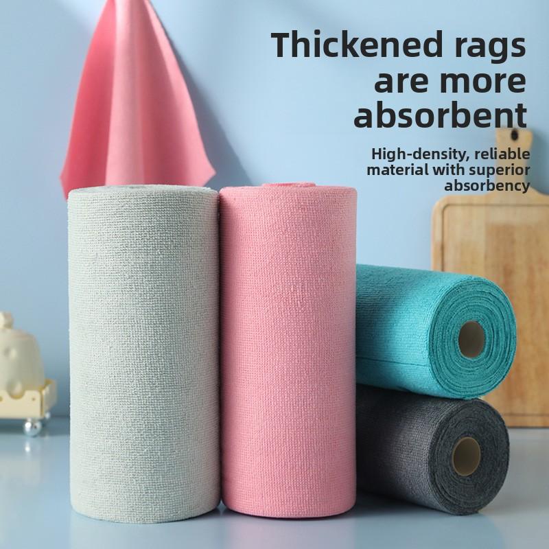 Disposable Hand-tear Cloths Are Easy To Tear Off, Absorb Water and Oil, and Cannot Remove Lint or Dirt