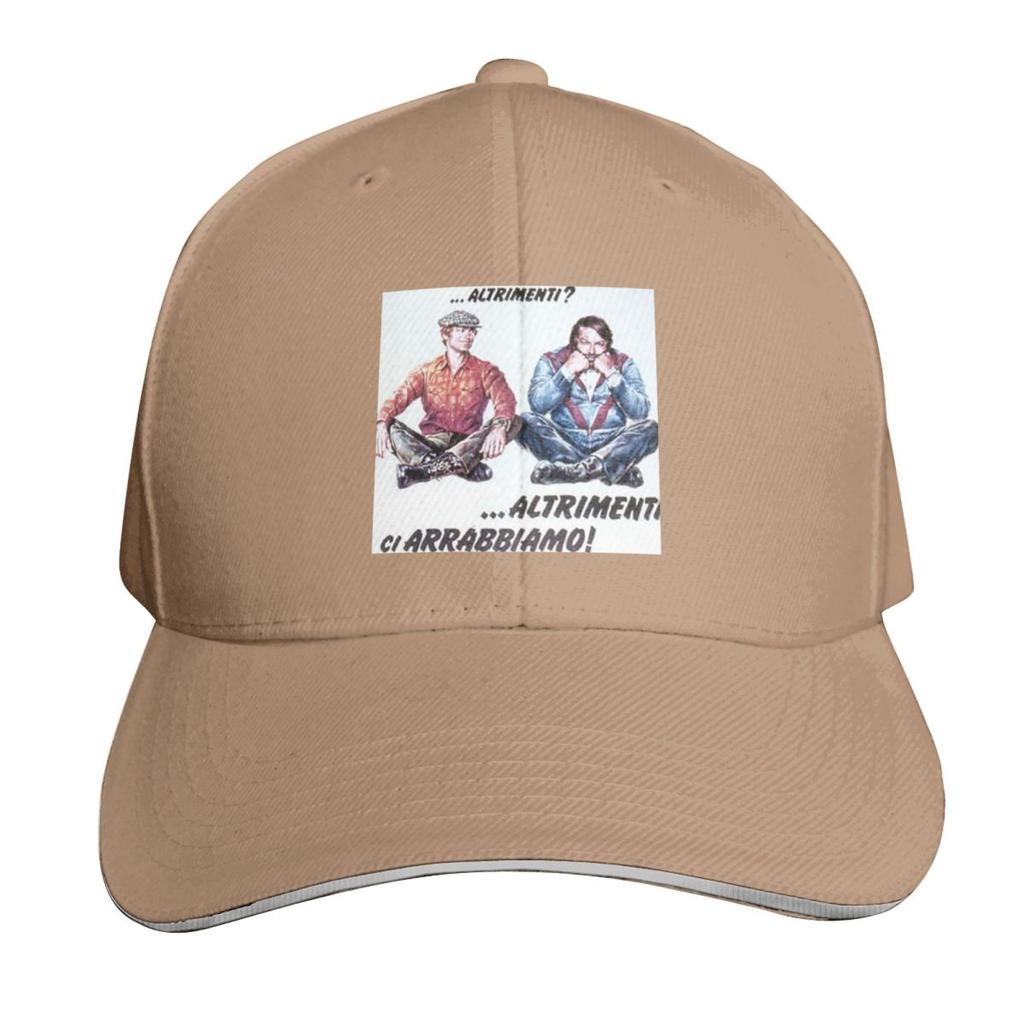 Maglietta Bud Spencer Terence Hill Cap Fashion Casual Baseball Caps Adjustable Hat Hip Hop Summer Unisex Baseball Hats