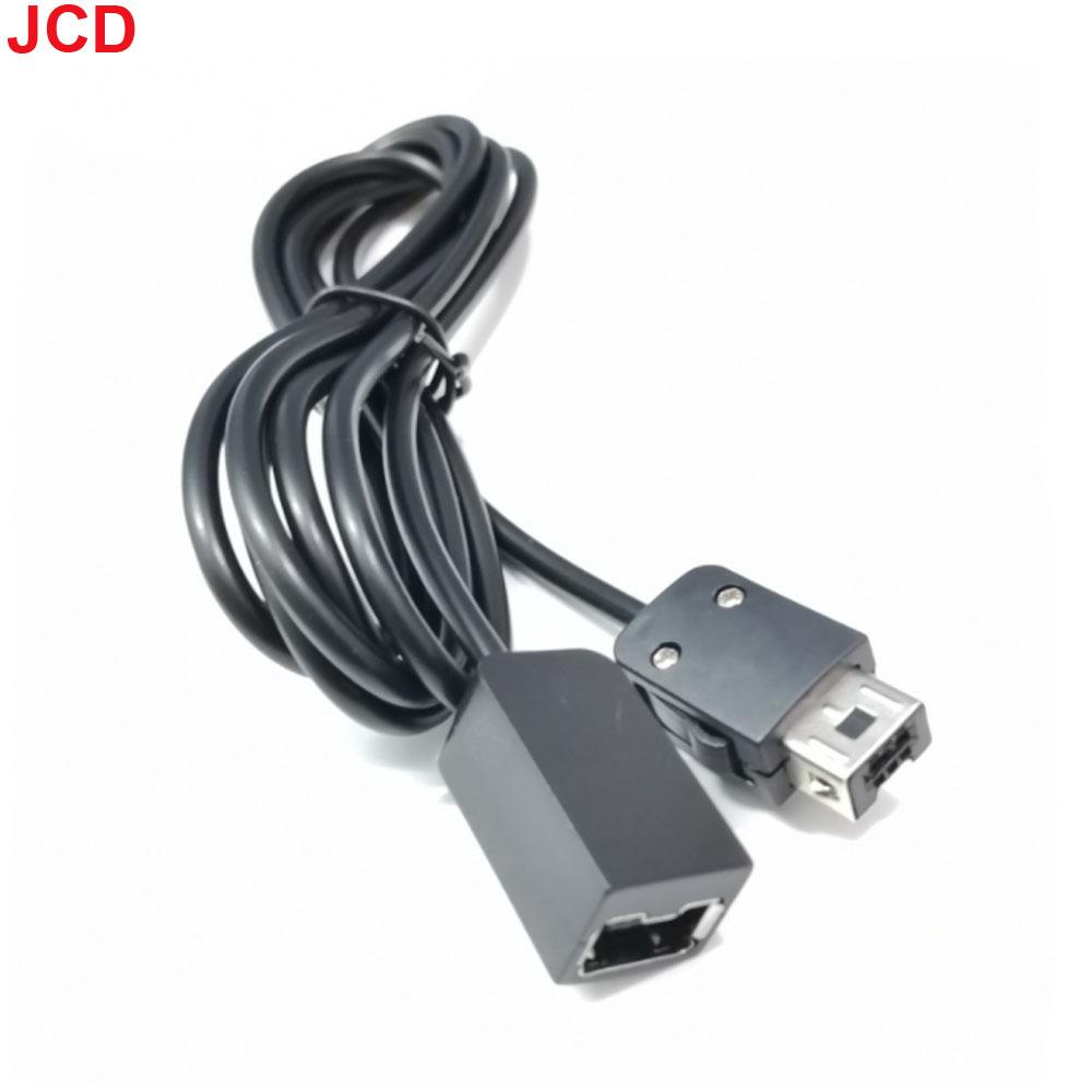 JCD 1pcs 1.8M 3M Extension Cable Game Extender Cord For SNES Classic Mini Controller For NES Wii Controller Black