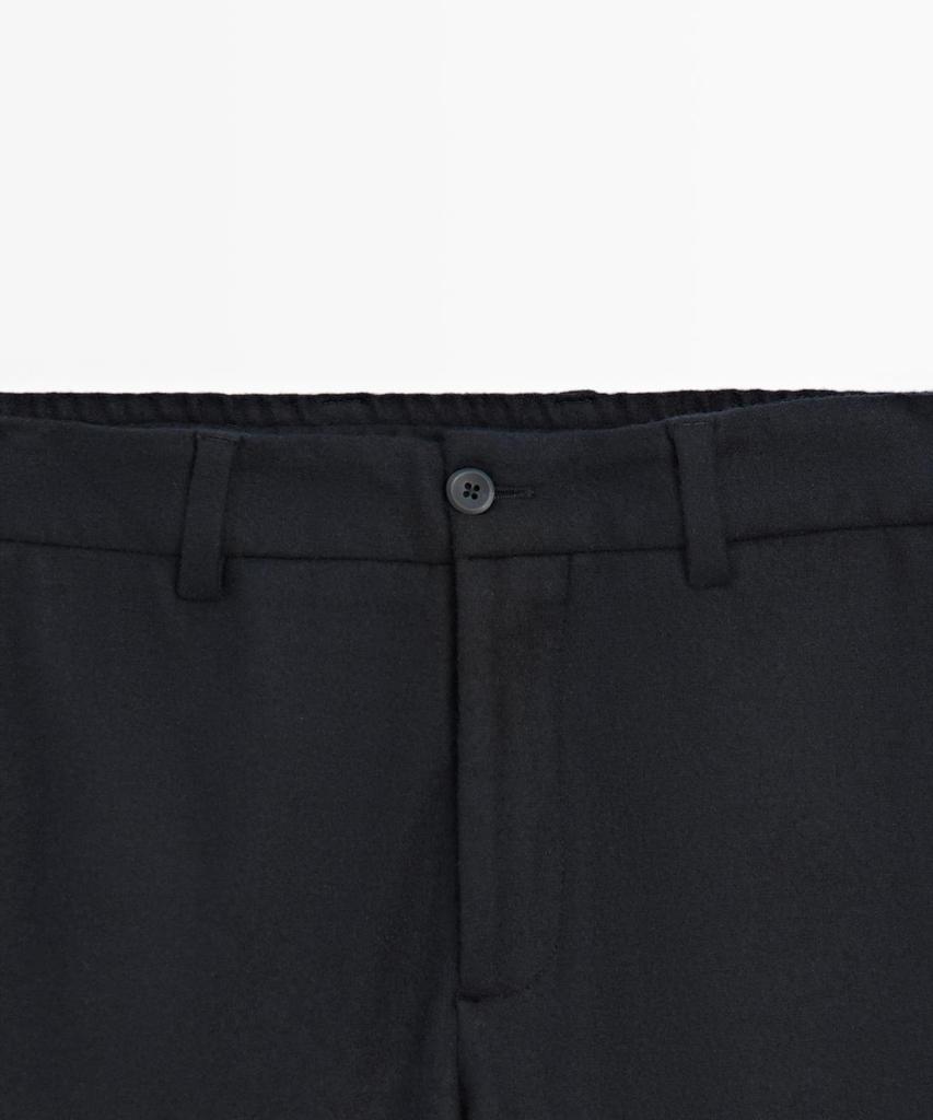 Masimodutti Wool Blend Trousers
