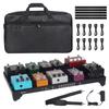GOKKO Power Supply Effects Aluminum Durable and Includes Carrying Bag Built-in Pedalboard, Alloy, Ultra-lightweight (only 1.4kg), Long-lasting,