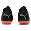 Puma Future Z 3.3 Round Toe Lace-Up MG (Rubber Short Studs) Soccer Shoes Men Soccer Shoes Black Orange 106763-01