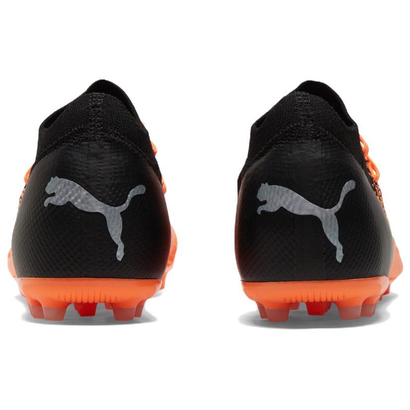 Puma Future Z 3.3 Round Toe Lace-Up MG (Rubber Short Studs) Soccer Shoes Men Soccer Shoes Black Orange 106763-01