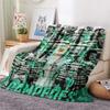 Sporting CP Print FlAannel Blanket, High quality Comfortable for All Seasons, Home Decor, Warmth and Comfort